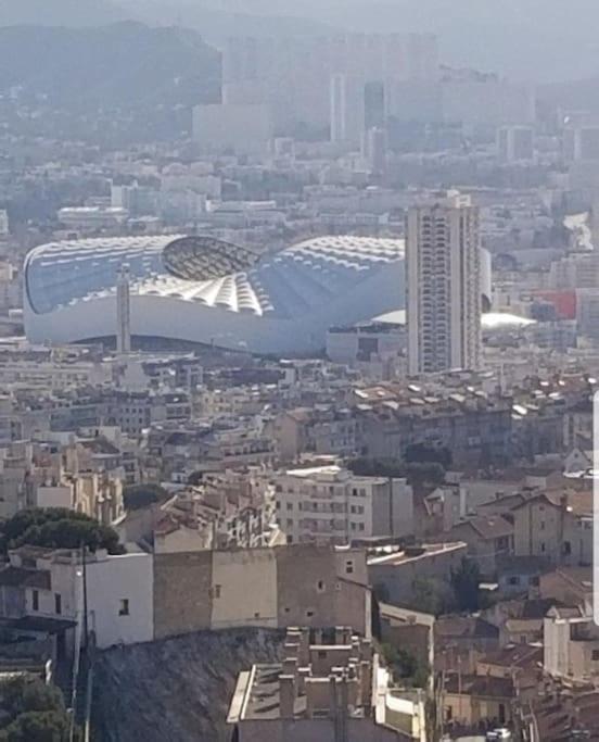 Studio Coin Nuit, Entre Plage Et Centre Marseille Exteriör bild